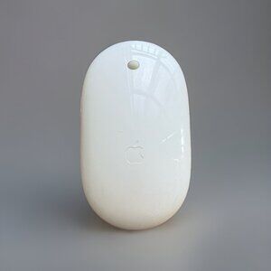 OEM Apple Mighty Mouse Wired USB White Model No A1152 - Tested Working Genuine